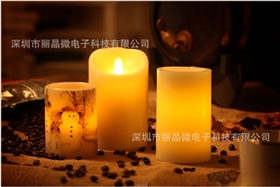 定時電子蠟燭燈芯片