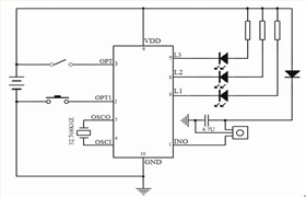 紅外遙控循環(huán)定時芯片