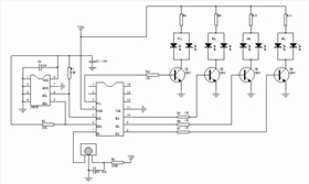 遙控七彩閃燈IC芯片