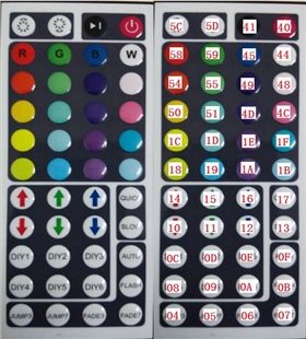 七彩閃燈IC芯片