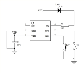 一鍵開關機芯片
