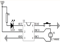 6開18關(guān)循環(huán)定時芯片SOT23-6