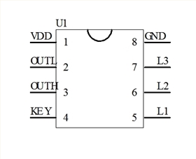 EH220218三檔定時(shí)芯片