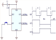 EH3810長按1秒開關(guān)機芯片