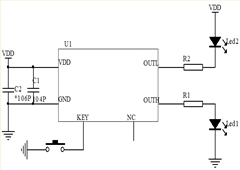 EH5304 10分鐘開(kāi)30分鐘關(guān)循環(huán)定時(shí)芯片