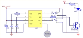 觸摸IC芯片電路圖3