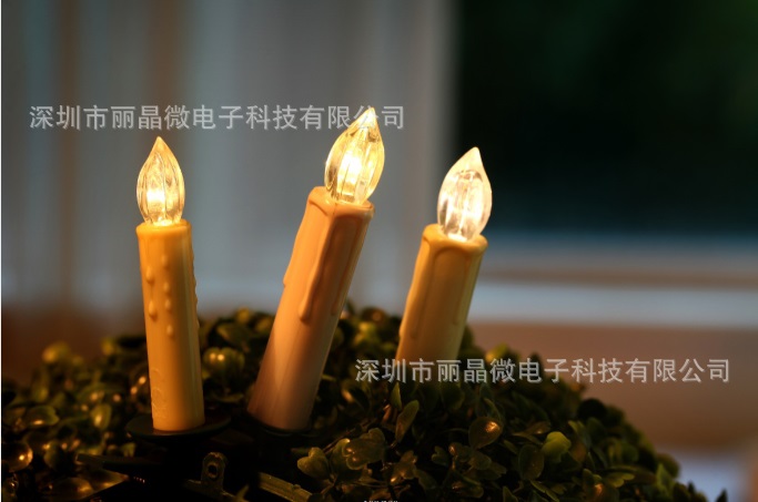 紅外遙控定時蠟燭閃IC芯片