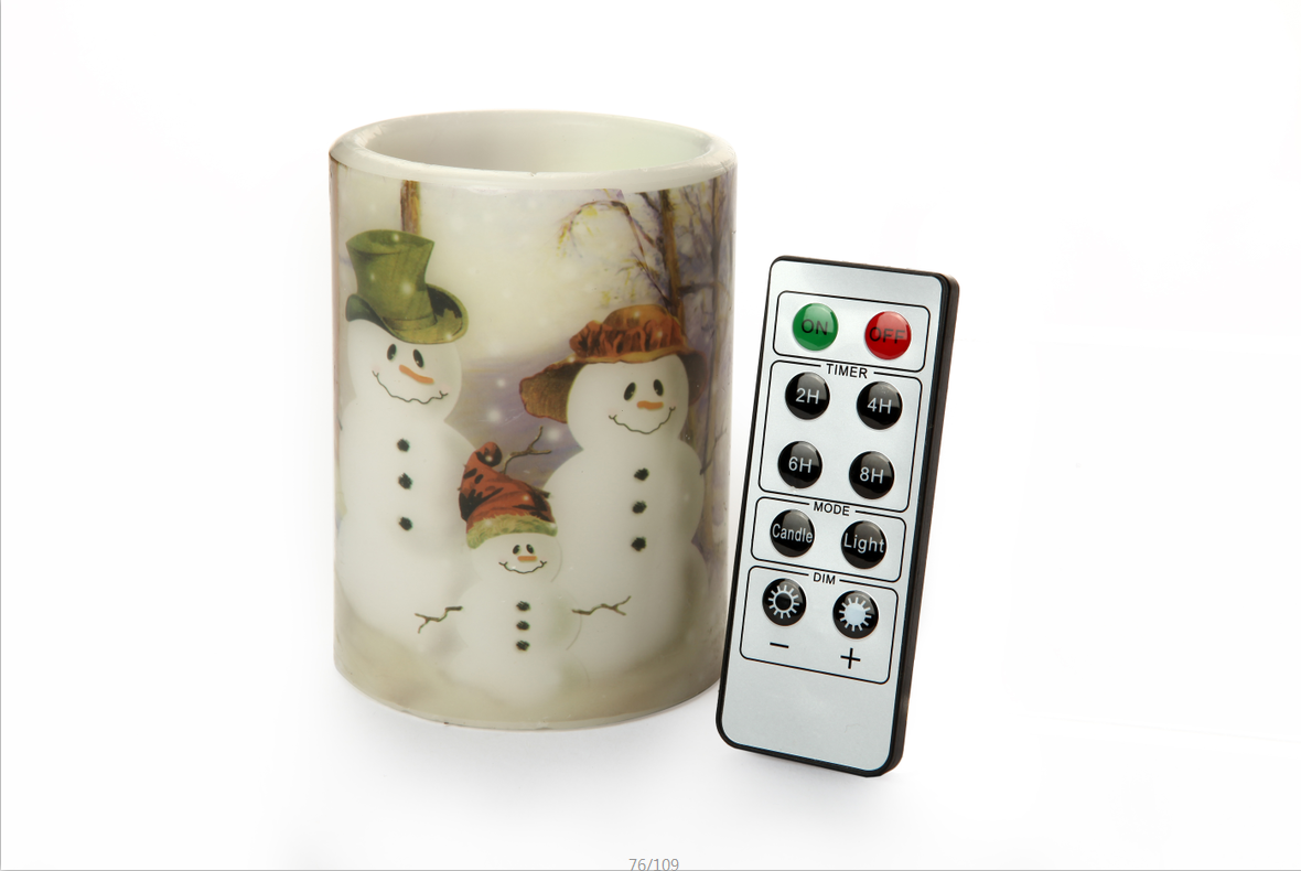 8鍵遙控循環(huán)定時(shí)蠟燭燈IC芯片