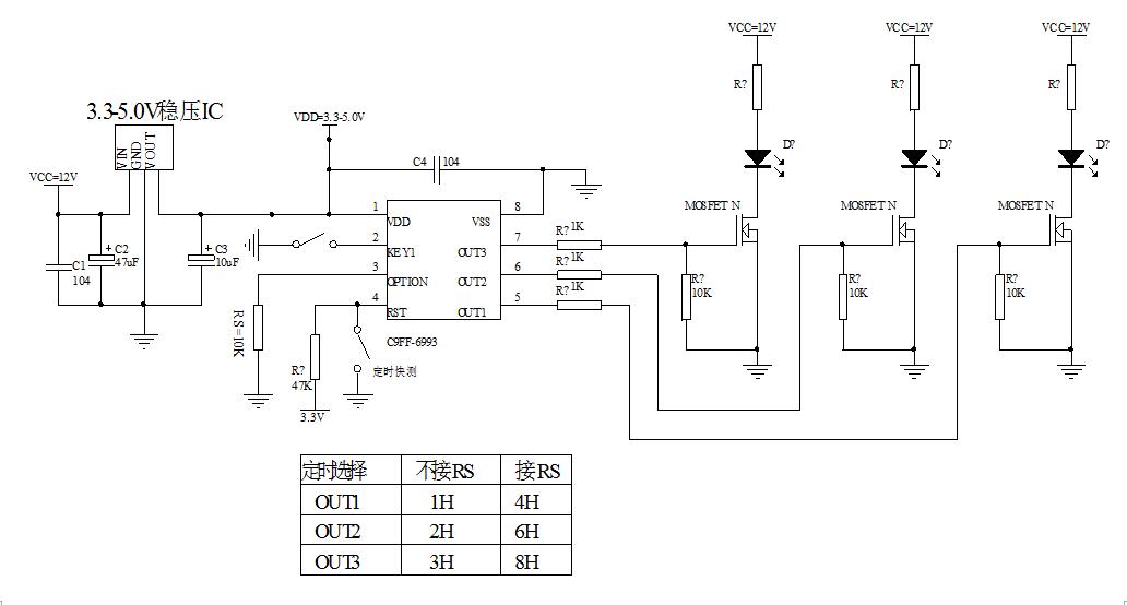 延時(shí)IC芯片