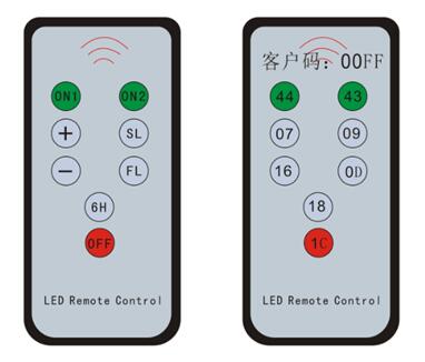8鍵紅外遙控定時(shí)電子蠟燭IC芯片 8鍵紅外遙控定時(shí)電子蠟燭IC芯片