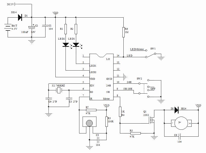 定時(shí)IC芯片