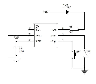 DFN超薄電子開關(guān)芯片