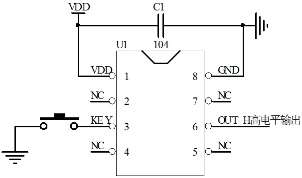 一鍵開關(guān)機IC