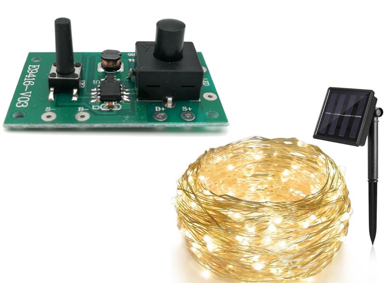 太陽能燈串PCBA(200燈)