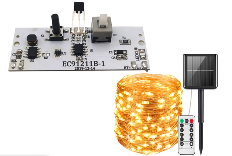 太陽(yáng)能遙控?zé)舸娐钒? title=