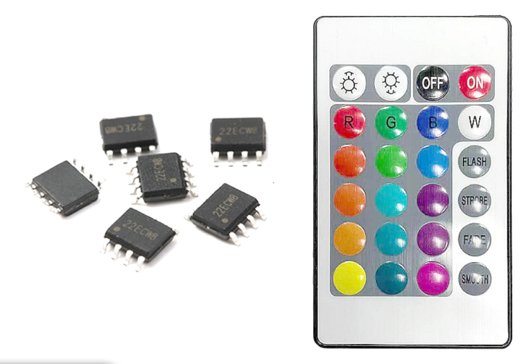 24鍵七彩遙控?zé)魩酒? title=