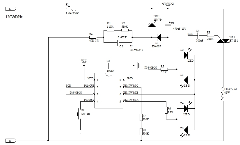 高壓定時(shí)芯片