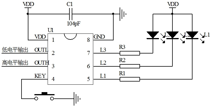 10-20-30分鐘定時器芯片