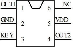 SOT23-6長按3秒開關(guān)機芯片