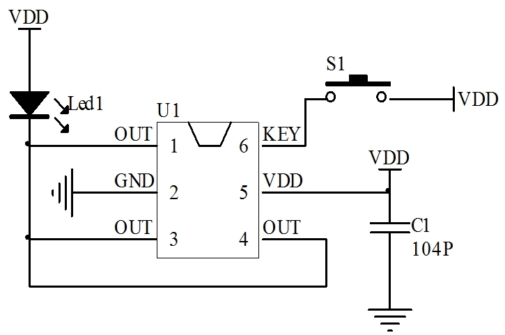 快閃-呼吸閃-長(zhǎng)亮閃燈IC