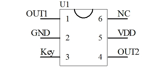 6腳開關(guān)電源芯片