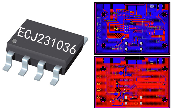 四模式太陽能燈串芯片