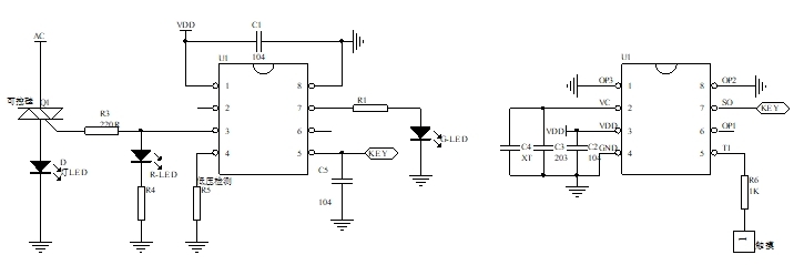 觸摸三檔定時器芯片