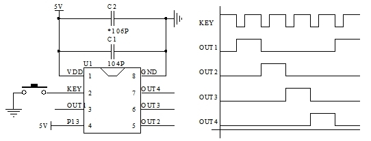 多路開關(guān)芯片電路圖