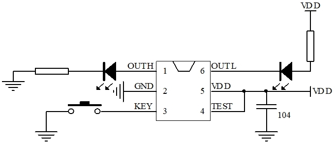六角貼片開(kāi)關(guān)電源芯片