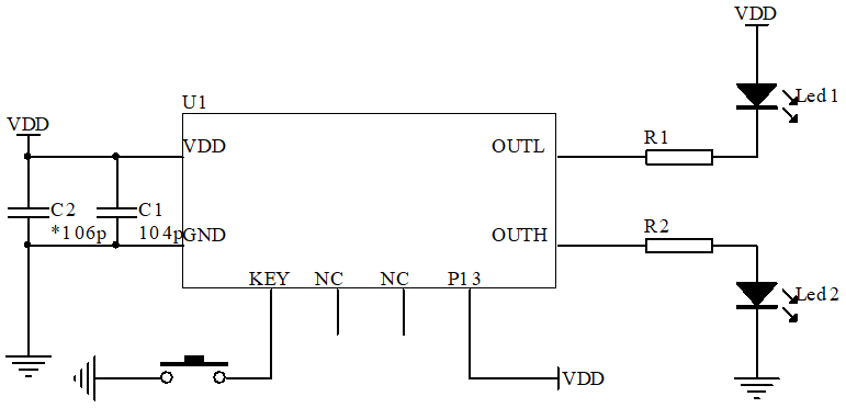 定時(shí)芯片延時(shí)電路