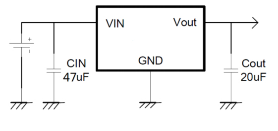 穩(wěn)壓芯片電路圖