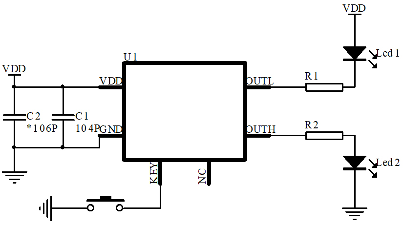 延時芯片電路