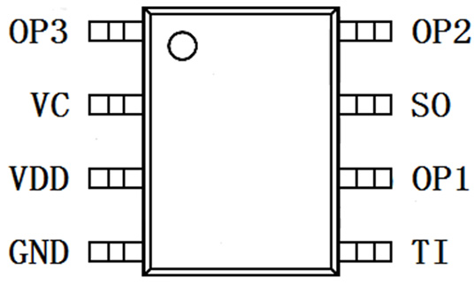 觸摸IC封裝腳位圖